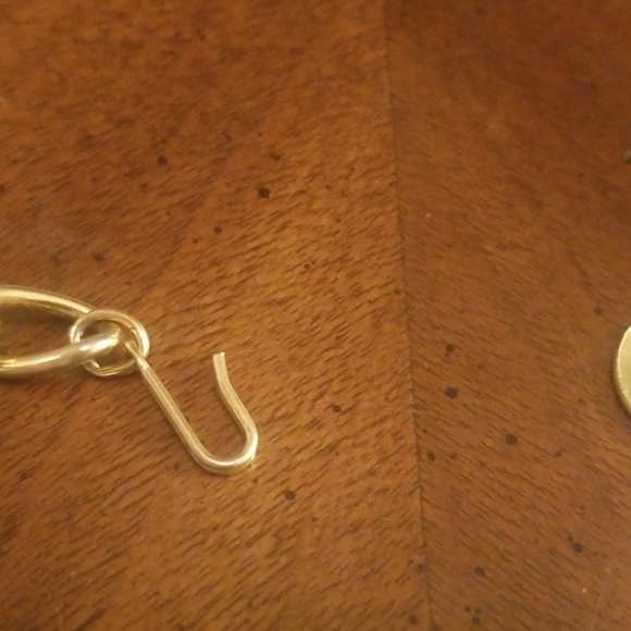 Vintage gold tone necklace PM 45A - Picture 3 of 6